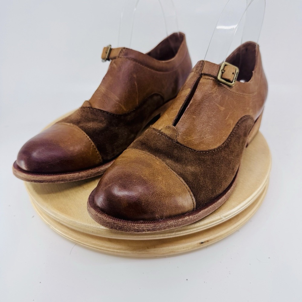 Kork-Ease Niseda Oxfords Womens 8 Brown Leather Comfort Shoes